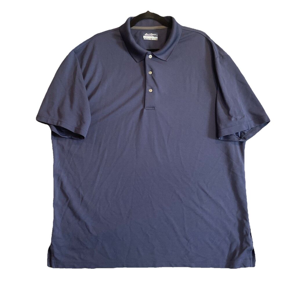 Ben Hogan Performance Polo Shirt Mens 2XL Blue  moisture-wicking Golf Travel